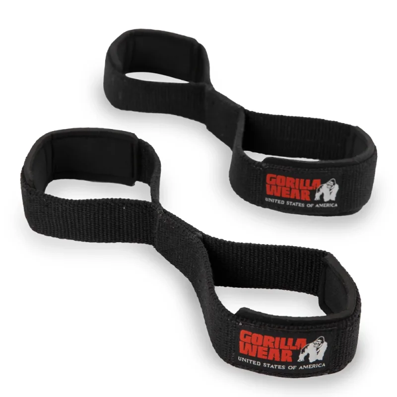 Figure 8 Lifting Straps - Gorilla Wear Figure 8 Lifting Straps - Gorilla Wear