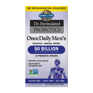 Dr. Formulated Probiotics Once Daily Men's - 30 vcaps Garden of Life