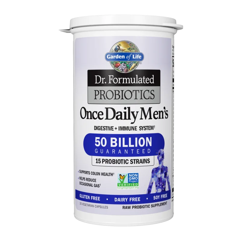 Dr. Formulated Probiotics Once Daily Men's - 30 vcaps - Garden of Life