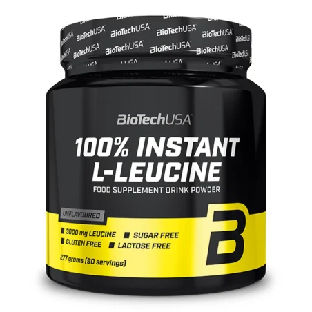 100% Instant L-Leucine de BioTech USA pas cher - Nutriwellness