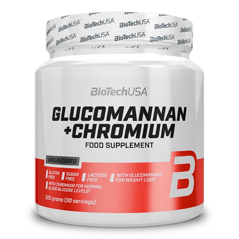 Glucomannan + Chromium - BioTech USA Glucomannan + Chromium - BioTech USA