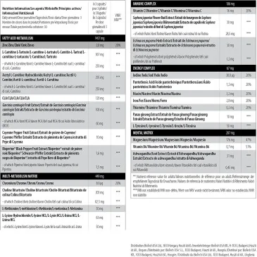 Stim Free Burner de Scitec Nutrition pas cher - Nutriwellness