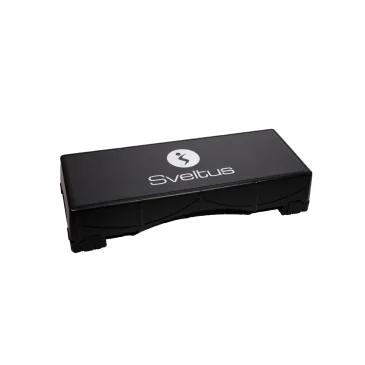 Grand step noir + 2 réhausses vrac de Sveltus pas cher - Nutriwellness