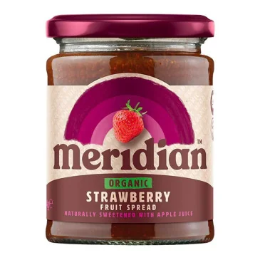 Organic Strawberry Fruit Spread (284g) de Meridian Foods pas cher