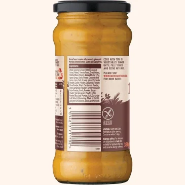 Korma Cooking Sauce 350g de Meridian Foods pas cher - Nutriwellness