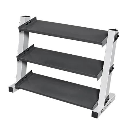 Rack à Haltères Vinyle/Néoprène à 3 niveaux de Body-Solid pas cher