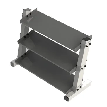 Rack à Haltères Vinyle/Néoprène à 3 niveaux de Body-Solid pas cher