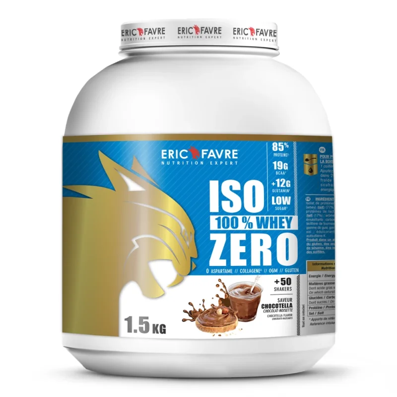 Iso 100% Whey Zero - Eric Favre