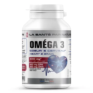 Oméga 3 d'Eric Favre pas cher - Nutriwellness
