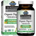 Dr. Formulated Organic Digest+, Tropical Fruit - 90 chewables - Garden of Life