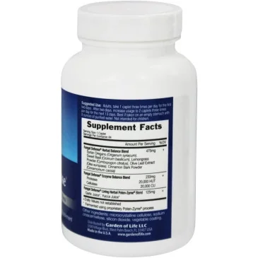 Fungal Defense - 84 vcaps de Garden of Life pas cher - Nutriwellness