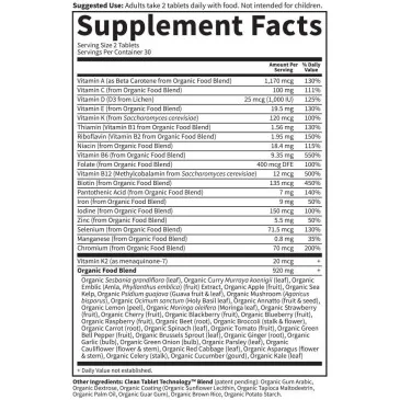 Mykind Organics Women's Multi - 60 vegan tabs de Garden of Life