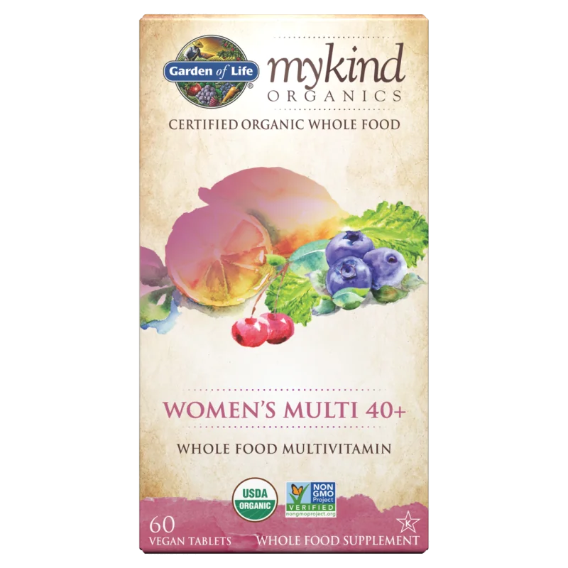 Mykind Organics Women's Multi 40+ - 60 vegan tabs - Garden of Life