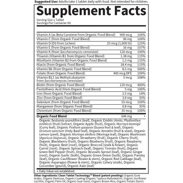 Mykind Organics Women's Once Daily - 60 vegan tabs de Garden of Life