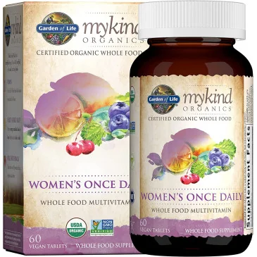 Mykind Organics Women's Once Daily - 60 vegan tabs de Garden of Life