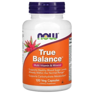 True Balance - 120 caps de NOW Foods pas cher - Nutriwellness