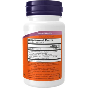 UC-II Undenatured Type II Collagen - 60 vcaps - NOW Foods