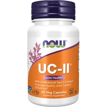 UC-II Undenatured Type II Collagen - 60 vcaps de NOW Foods pas cher
