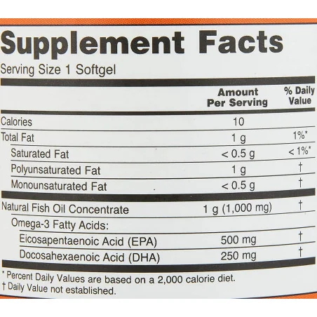 Ultra Omega-3 - 180 softgels - NOW Foods