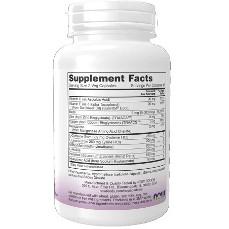 Vegan Hair, Skin & Nails - 90 vcaps - NOW Foods