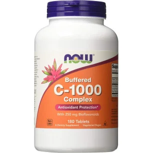 Vitamin C-1000 Complex - Buffered with 250mg Bioflavonoids NOW Foods