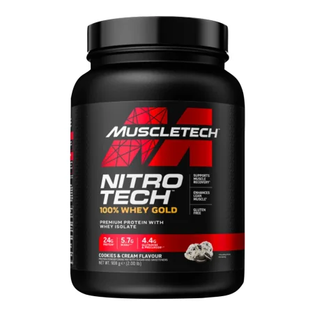 Nitro Tech 100% Whey Gold (908g) - Muscletech