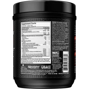Shatter Pre-Workout - 335 - 363 grams de MuscleTech pas cher