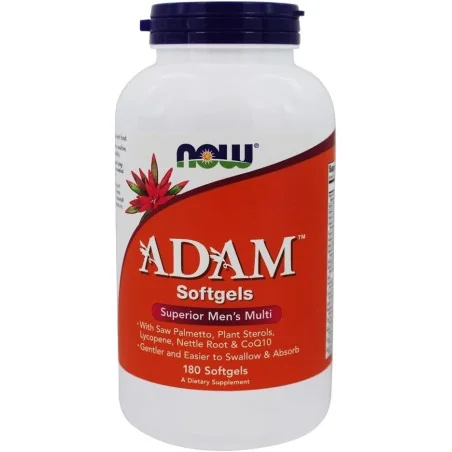 ADAM Multi-Vitamin for Men - 180 softgels de NOW Foods pas cher
