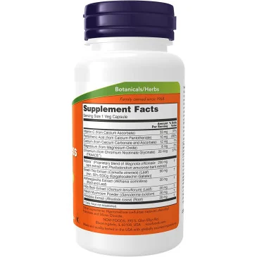 Adrenal Stress Support - 90 vcaps NOW Foods pas cher - Nutriwellness