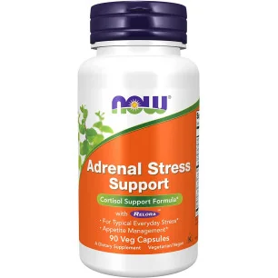 Adrenal Stress Support - 90 vcaps NOW Foods pas cher - Nutriwellness