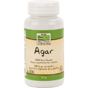 Agar Powder - 57 grams de NOW Foods pas cher - Nutriwellness