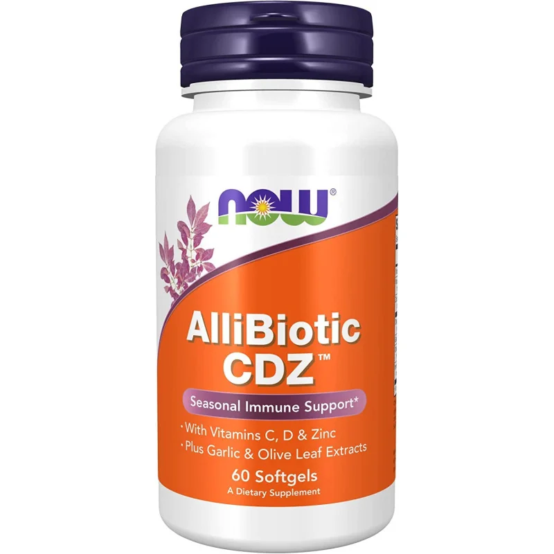 AlliBiotic CDZ - 60 Softgels - NOW Foods AlliBiotic CDZ - 60 Softgels - NOW Foods