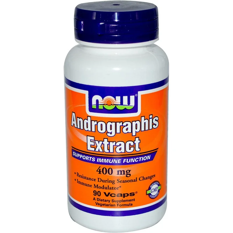 Andrographis Extract, 400mg - 90 vcaps - NOW Foods Andrographis Extract, 400mg - 90 vcaps - NOW Foods