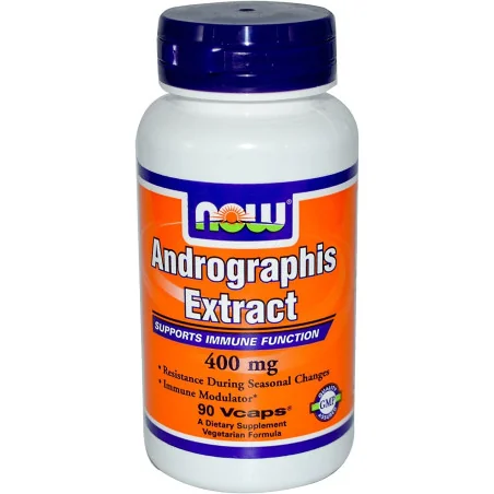 Andrographis Extract, 400mg - 90 vcaps de NOW Foods pas cher