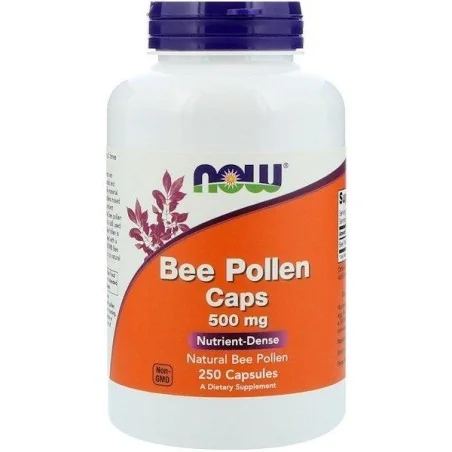 Bee Pollen, 500mg - 100 caps de NOW Foods pas cher - Nutriwellness