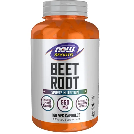 Beet Root Capsules - 180 vcaps de NOW Foods pas cher - Nutriwellness