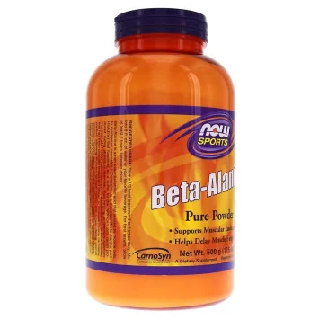 Beta Alanine - 2000mg (Powder) - 500 grams de NOW Foods pas cher