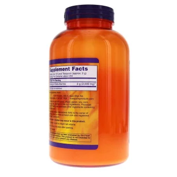 Beta Alanine - 2000mg (Powder) - 500 grams de NOW Foods pas cher