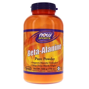 Beta Alanine - 2000mg (Powder) - 500 grams de NOW Foods pas cher