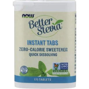 Better Stevia Instant Tabs - 175 tablets de NOW Foods pas cher