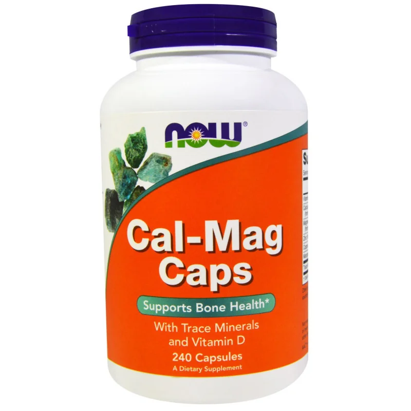 Cal-Mag Caps (240) - Now Foods