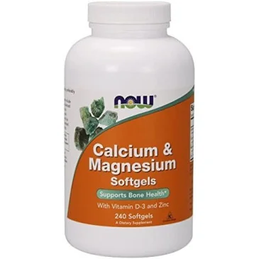Calcium & Magnesium with Vitamin D3 & Zinc Now Foods  - Nutriwellness