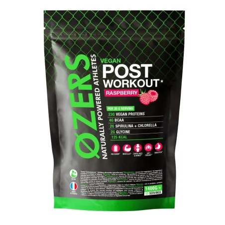 Post Workout Framboise 1400g d'ØZERS pas cher - Nutriwellness