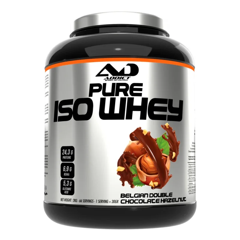Pure Iso Whey 2000g - Addict Sport Nutrition Pure Iso Whey 2000g - Addict Sport Nutrition