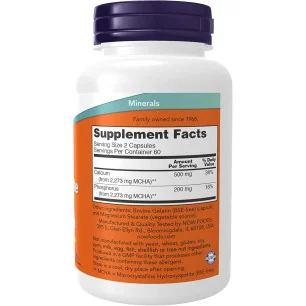 Calcium Hydroxyapatite - 120 caps - NOW Foods