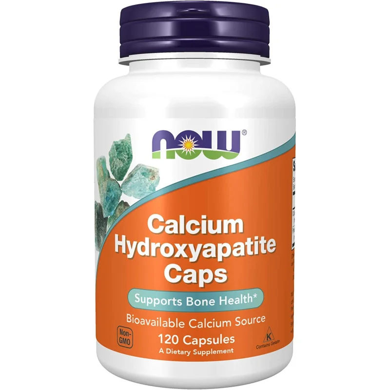 Calcium Hydroxyapatite - 120 caps - NOW Foods