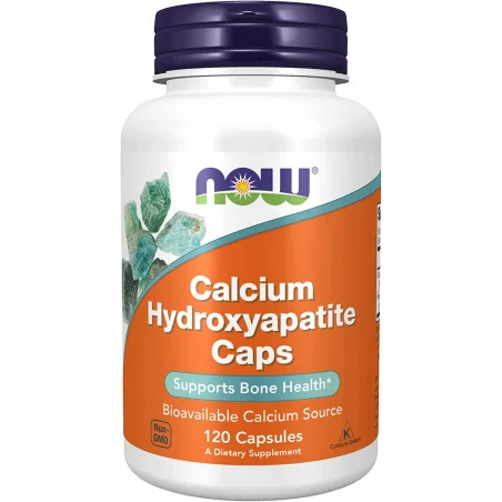 Calcium Hydroxyapatite - 120 caps NOW Foods pas cher - Nutriwellness
