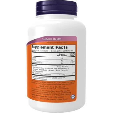 Celadrin & MSM, 500mg - 120 caps de NOW Foods pas cher - Nutriwellness
