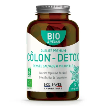 Côlon Detox Bio d'Eric Favre pas cher - Nutriwellness