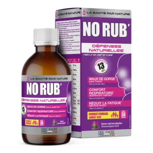 NO RUB' - 200ML d'Eric Favre pas cher - Nutriwellness